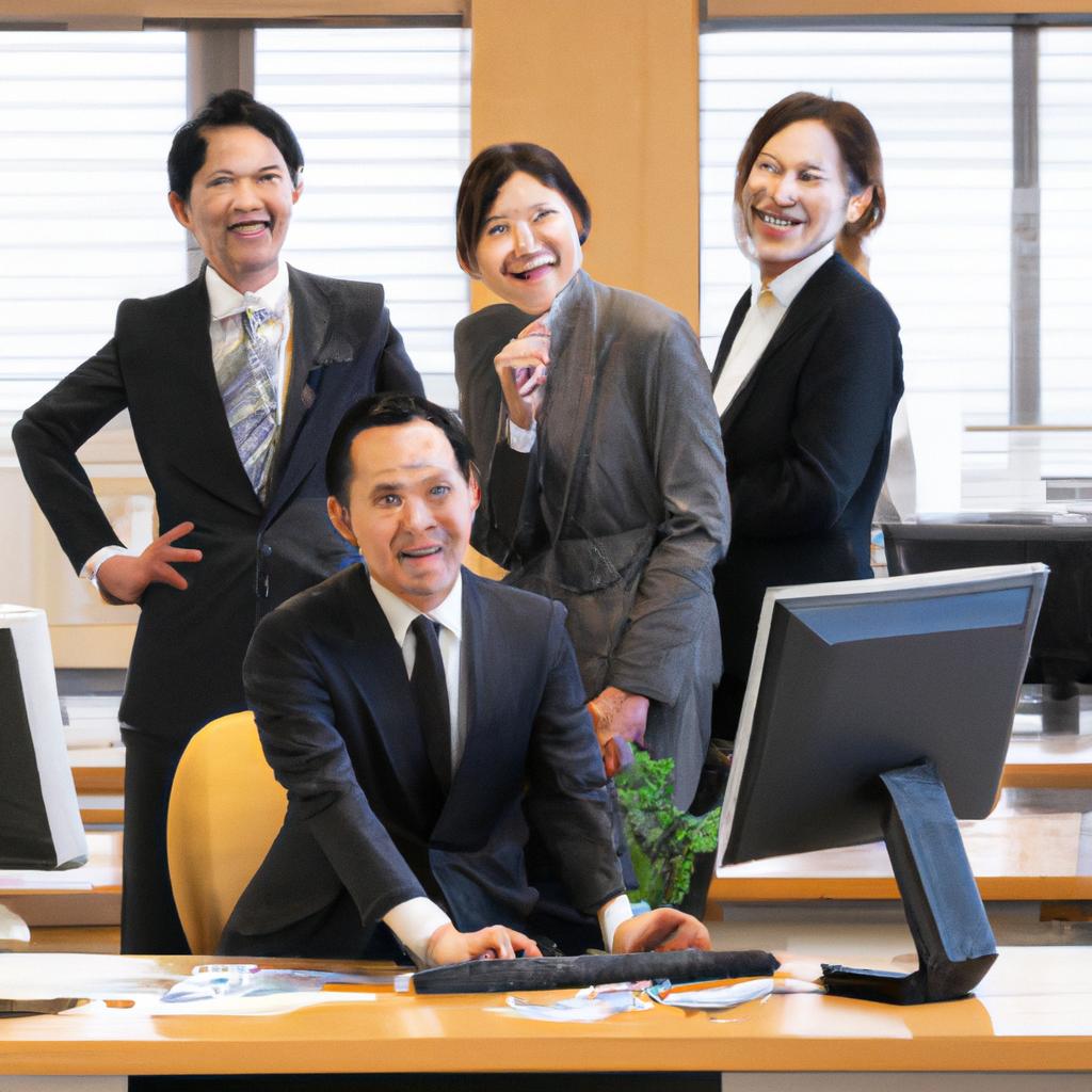 5. 和気あいあいの職場環境