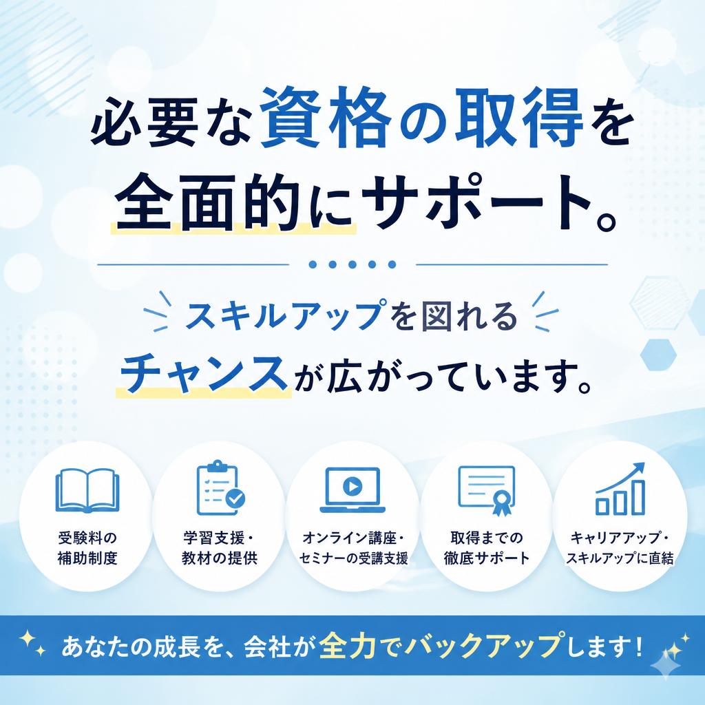 資格取得支援制度