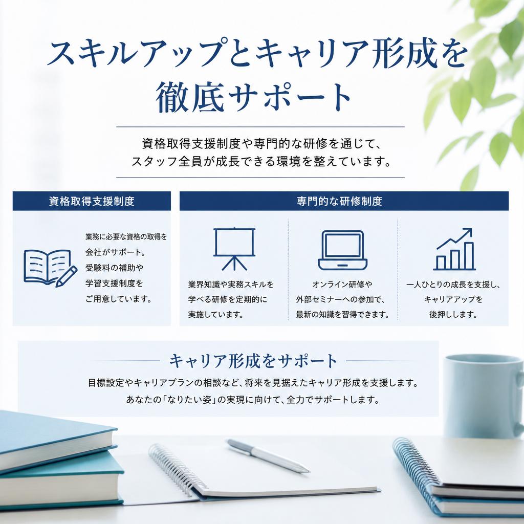 充実したサポート体制