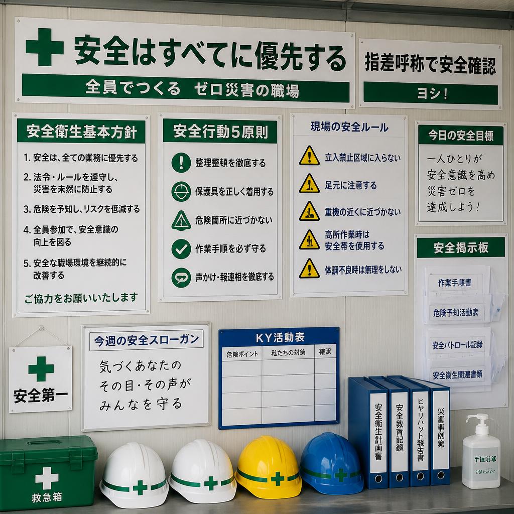 安全第一!安心して働ける環境