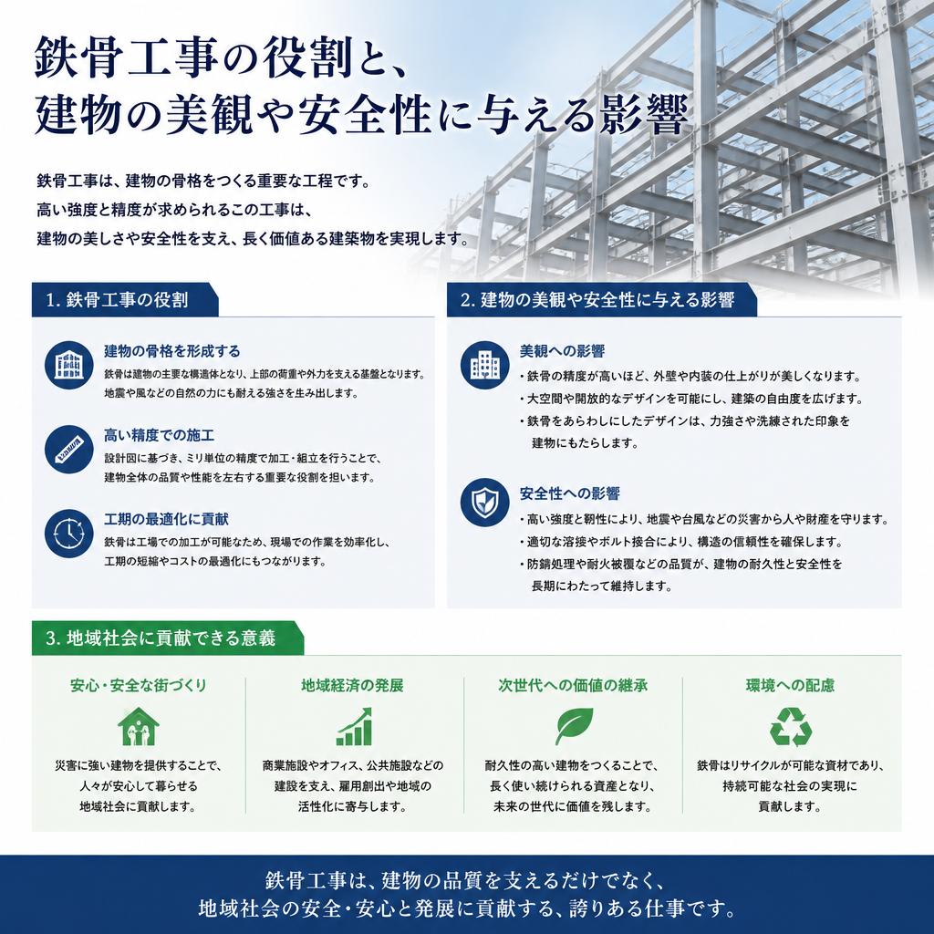 2. 鉄骨工の重要性
