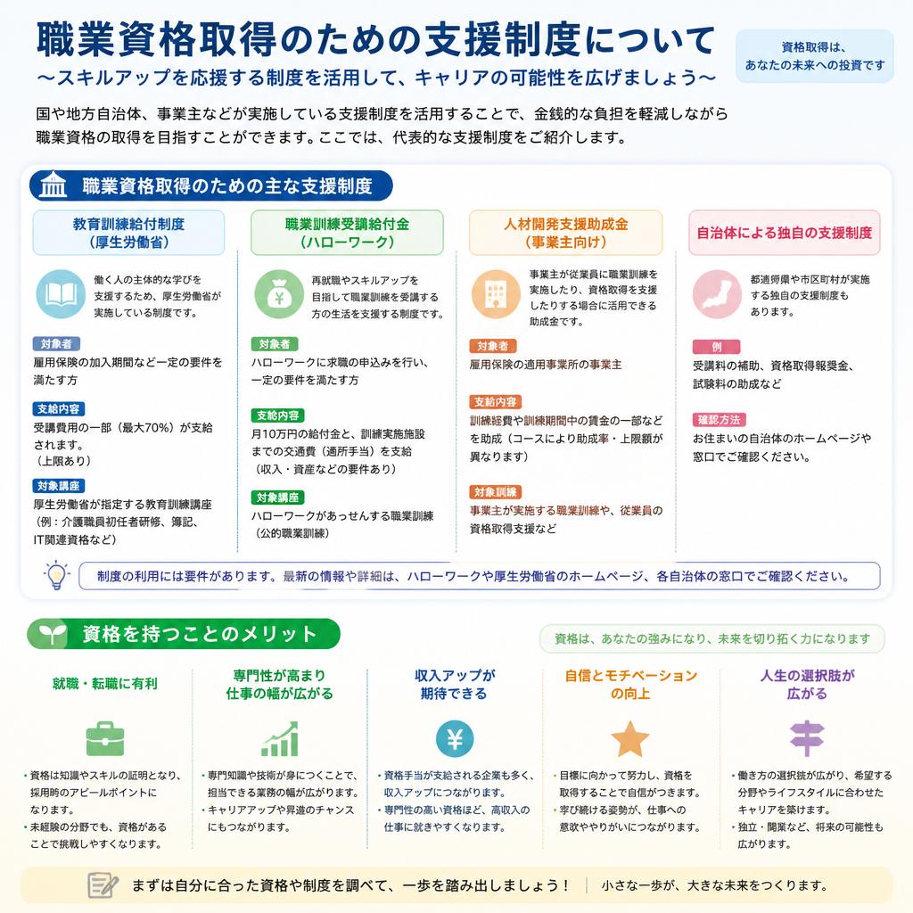 4. 資格取得支援制度