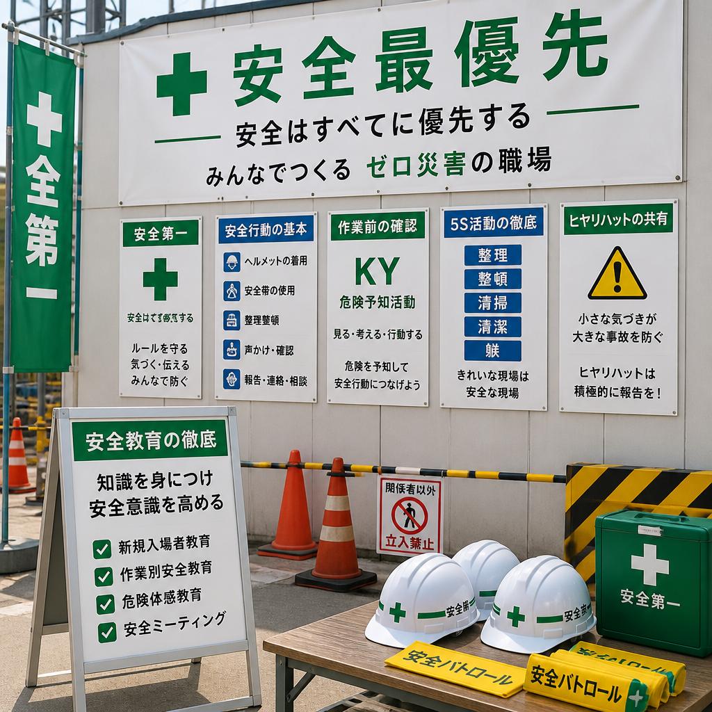 安全第一のしごと環境