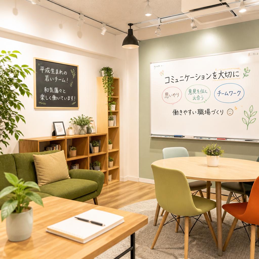 明るい職場環境
