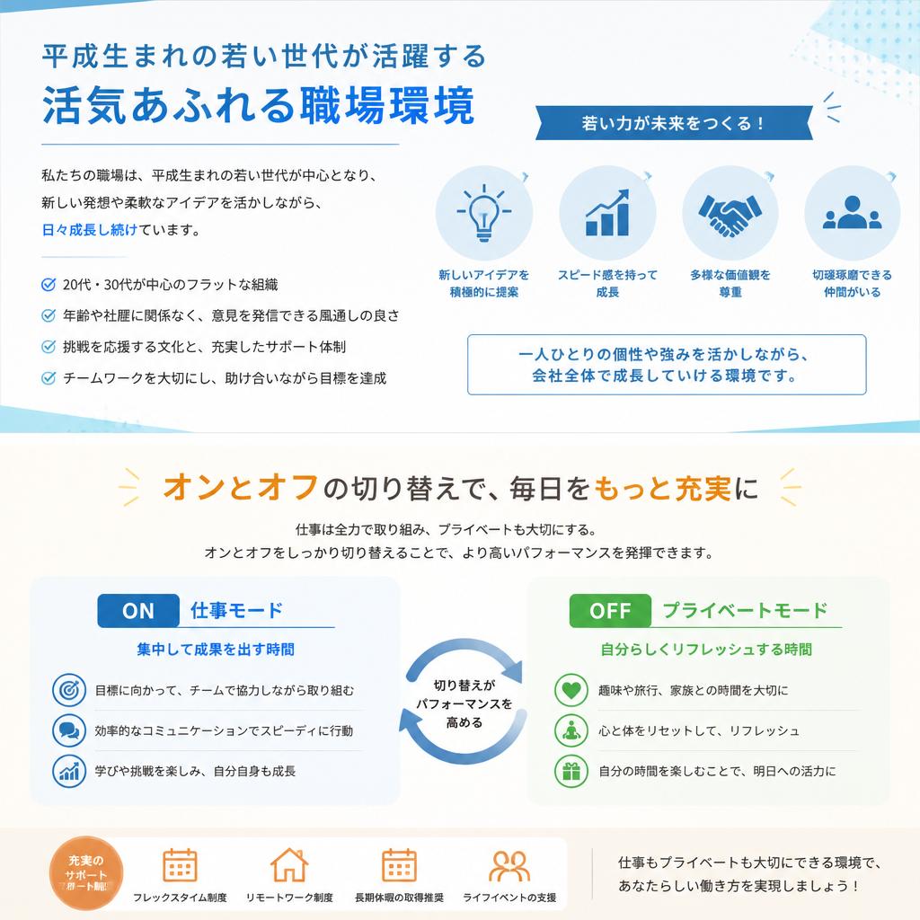 5. 働く環境の紹介