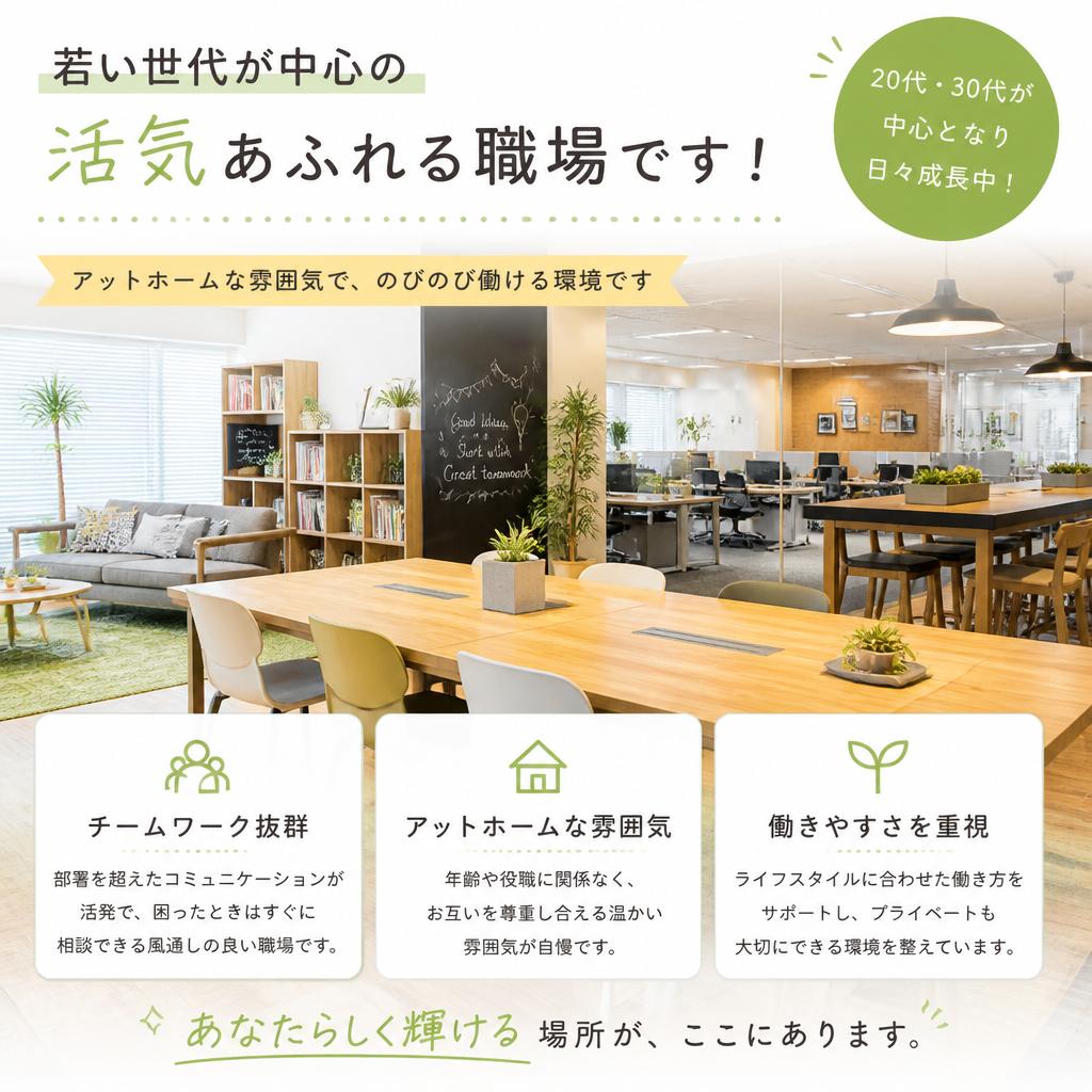 職場環境の魅力