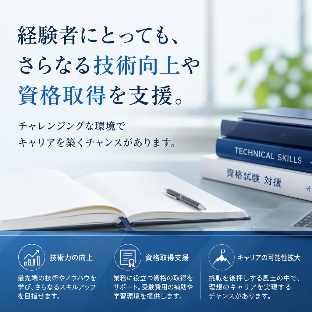 経験者のキャリアアップ