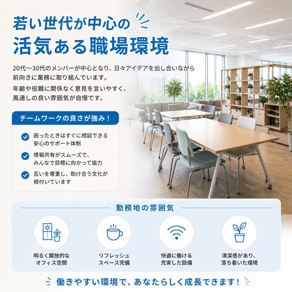働く環境とチームフォロー