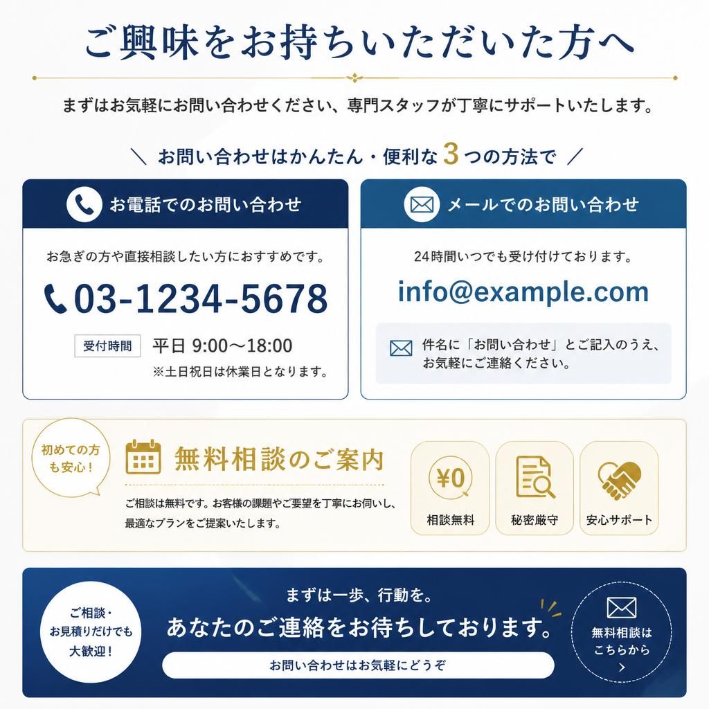 7. お問い合わせ