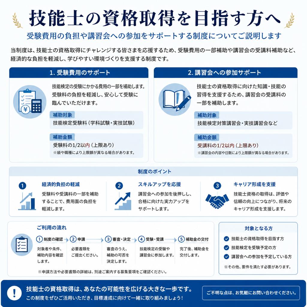 資格取得支援制度