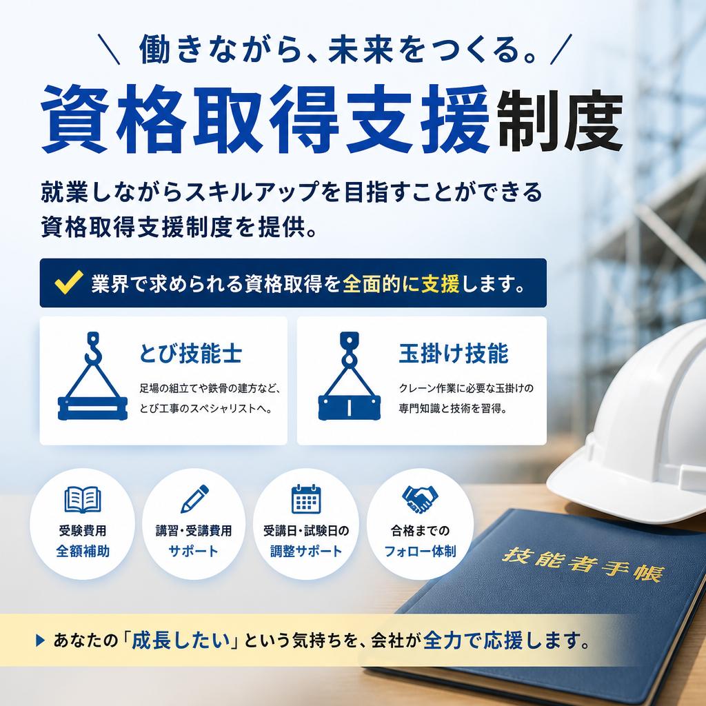 資格取得支援制度