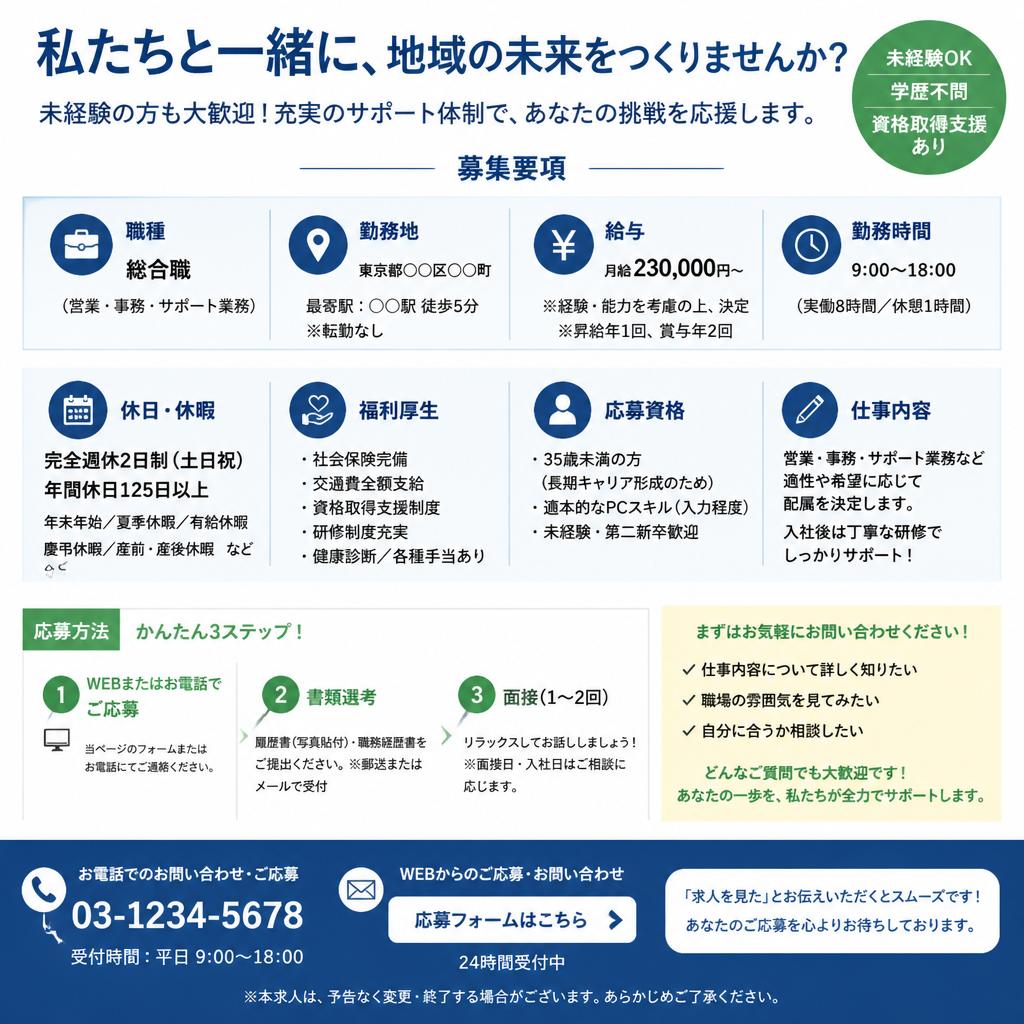 今すぐお問い合わせを！