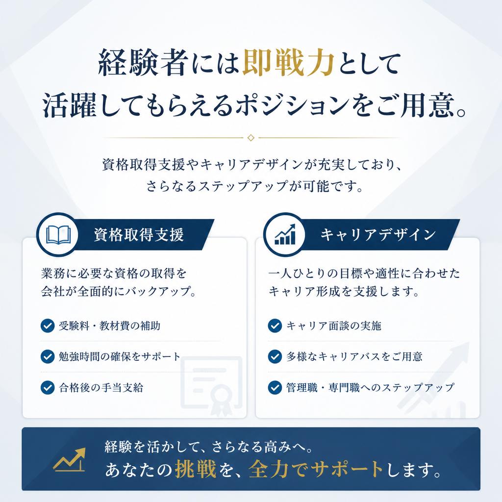 4. 経験者のキャリアアップ