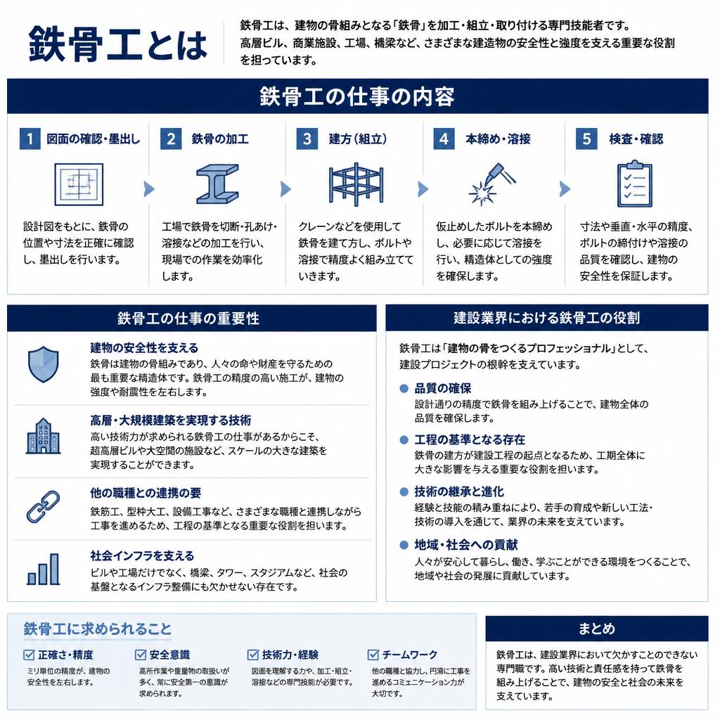 2. 鉄骨工とは