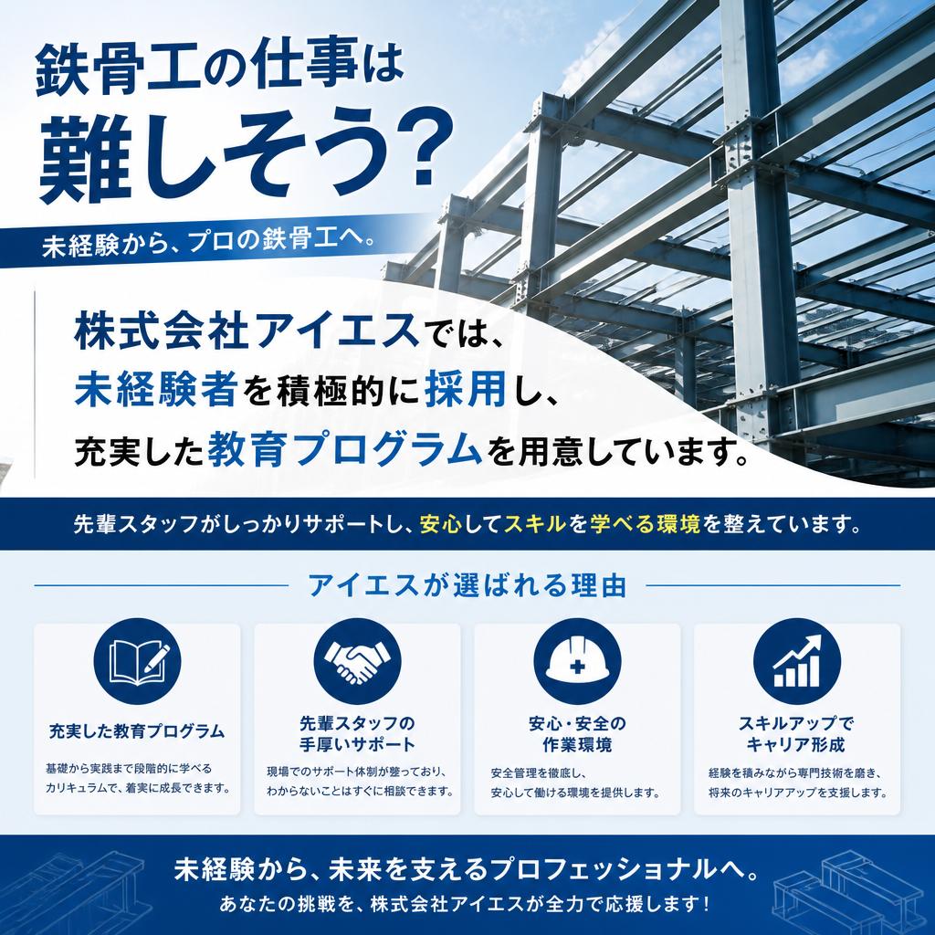未経験者歓迎の優しいサポート