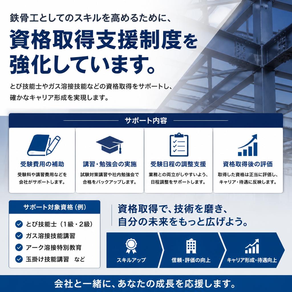 教育・資格取得支援