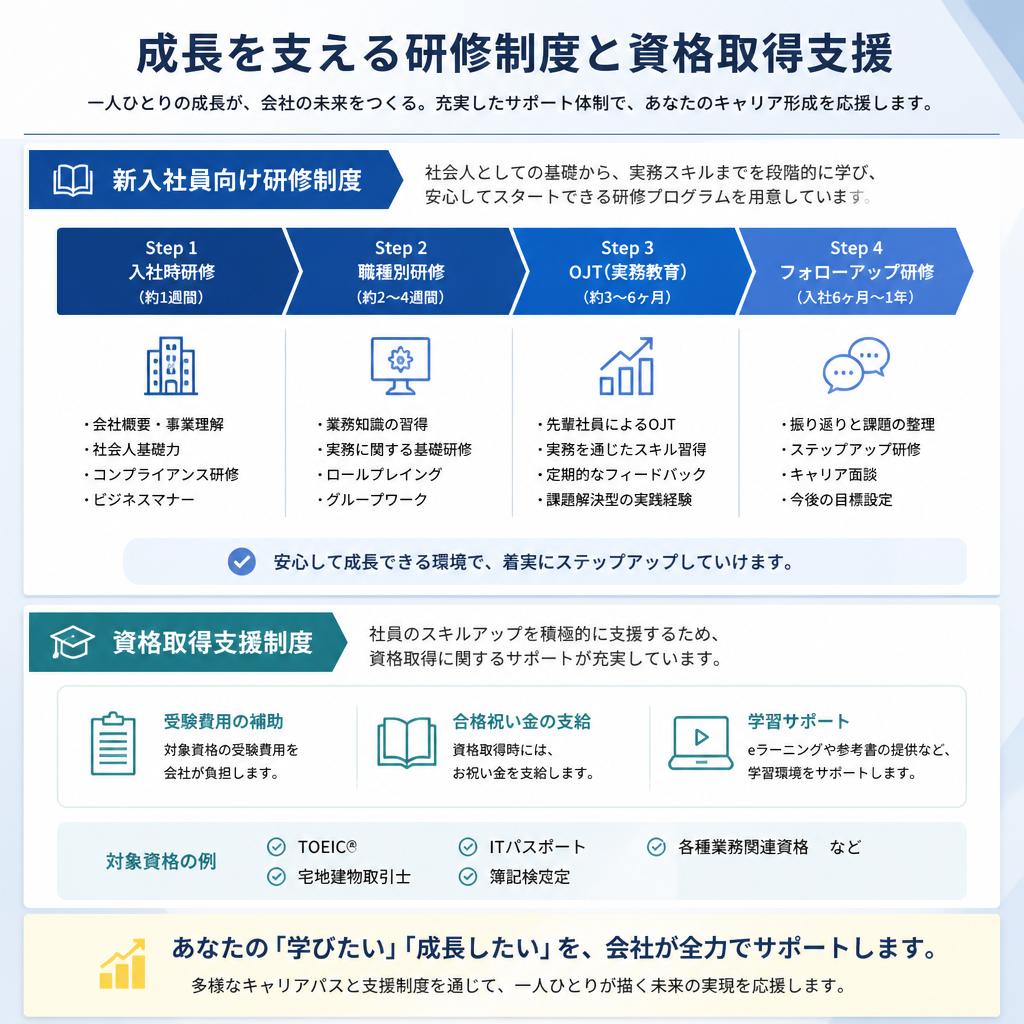 教育プログラムの充実