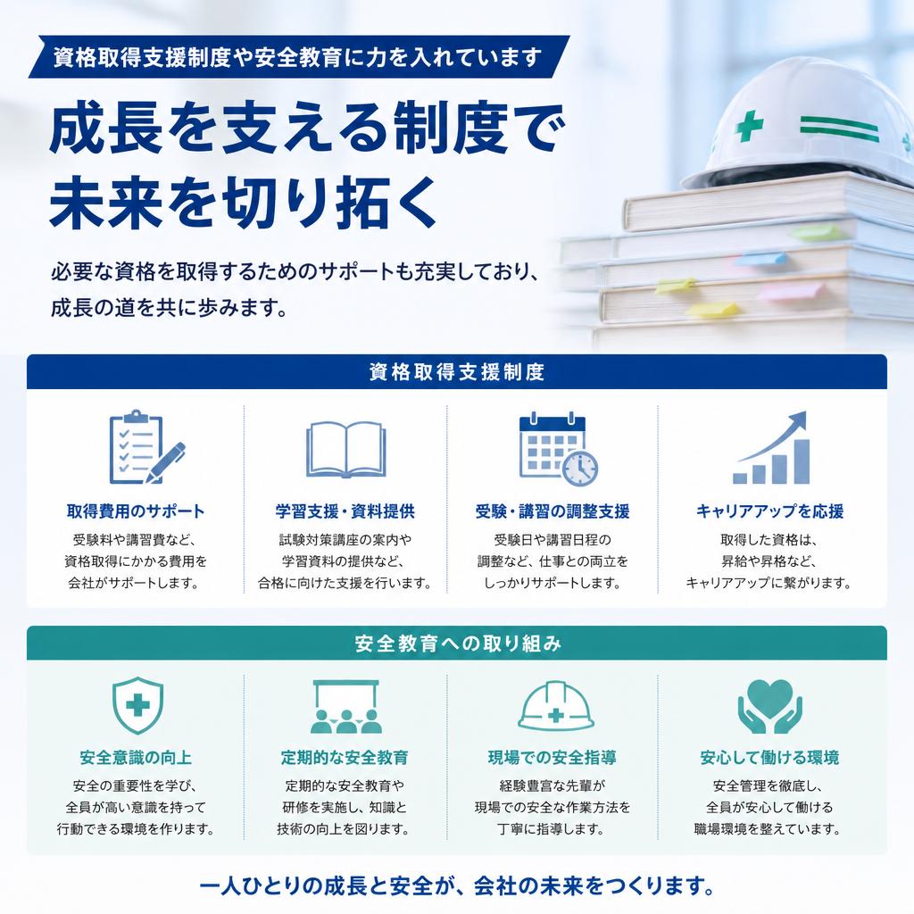 安心のサポート体制