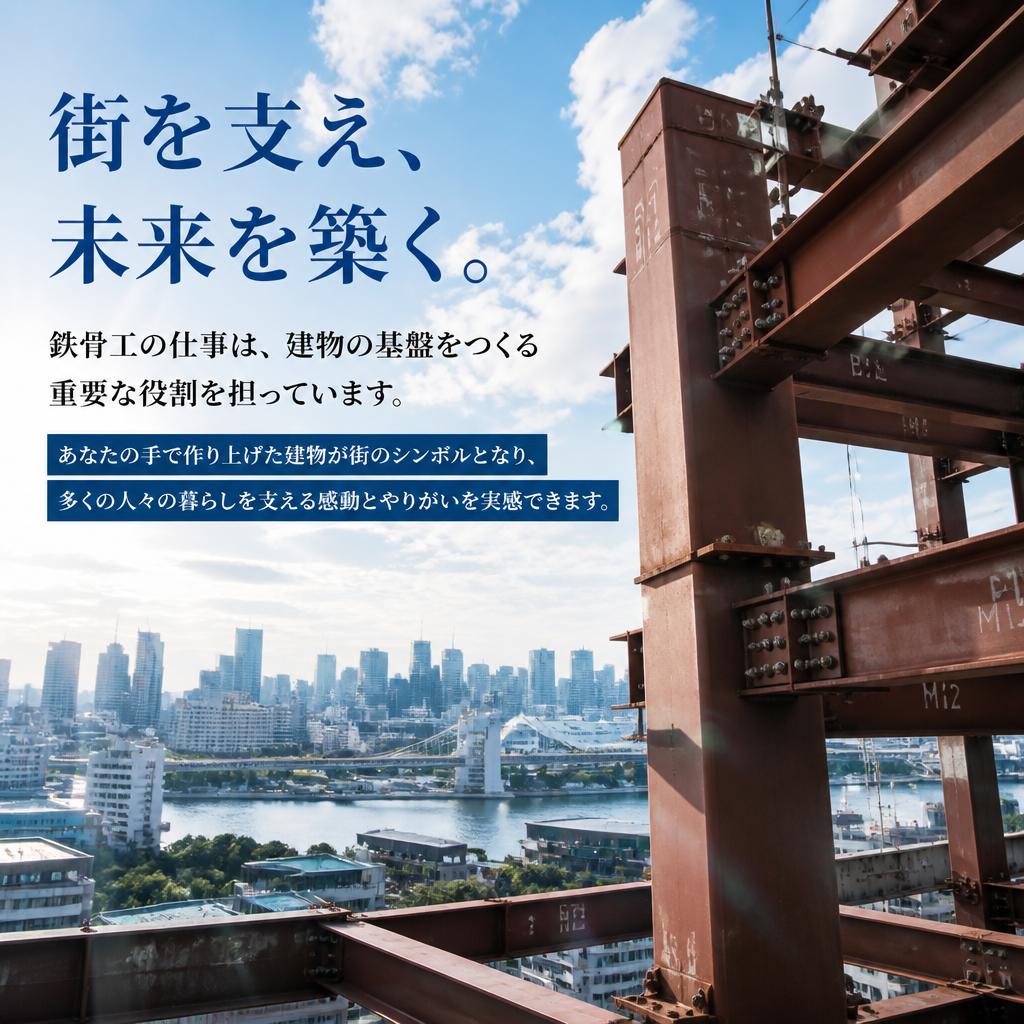 鉄骨工の魅力