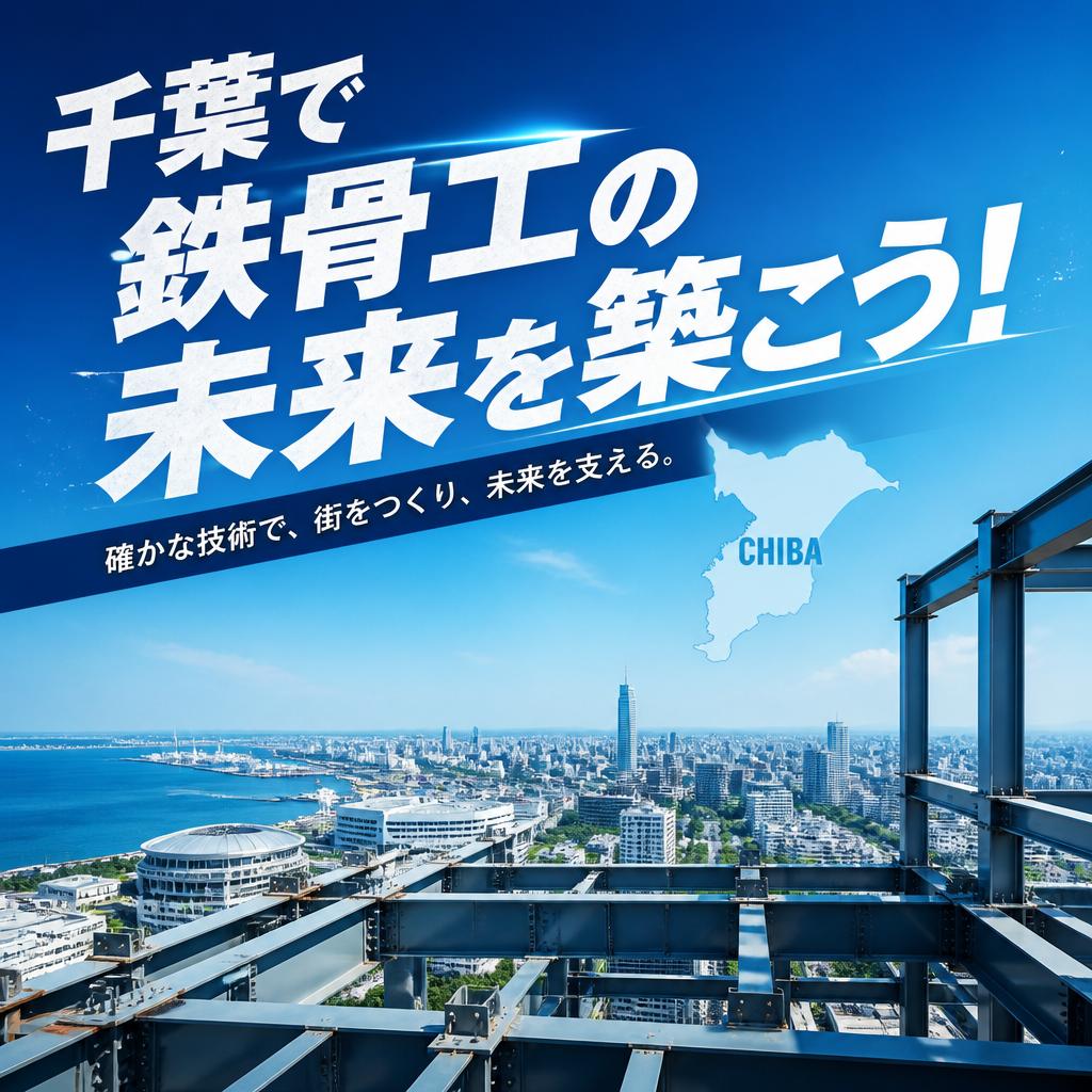 千葉で鉄骨工の未来を築こう！