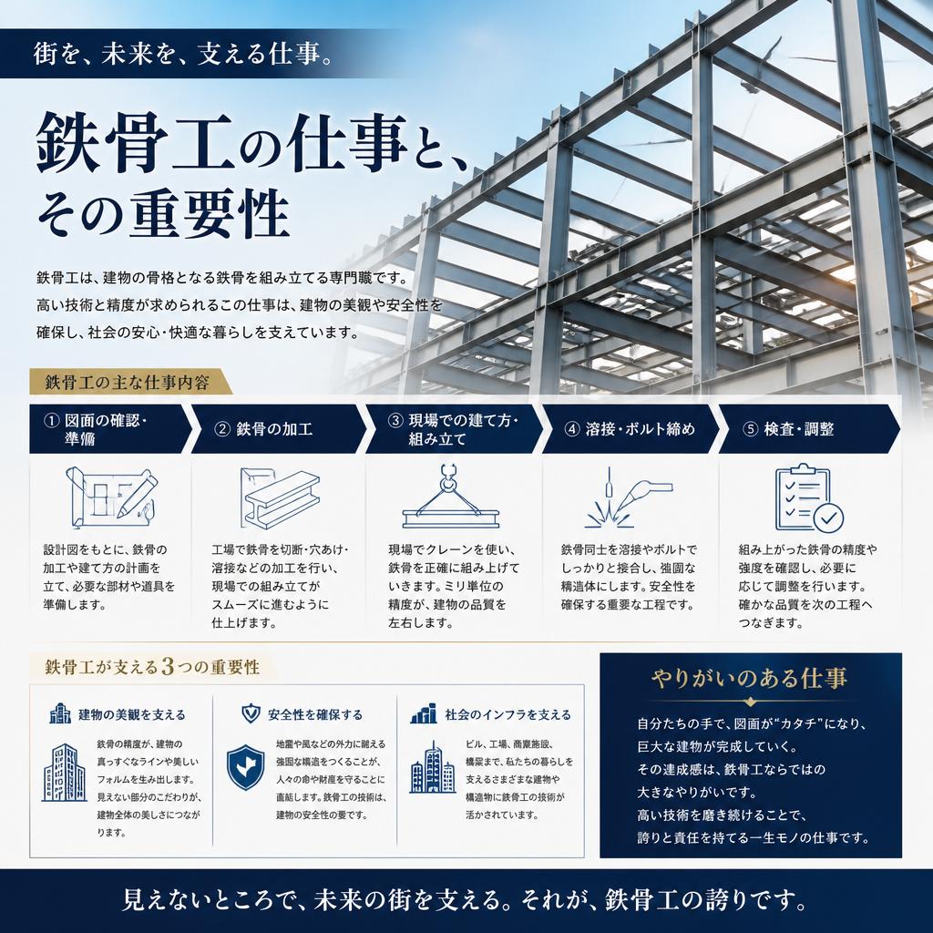 鉄骨工とは？