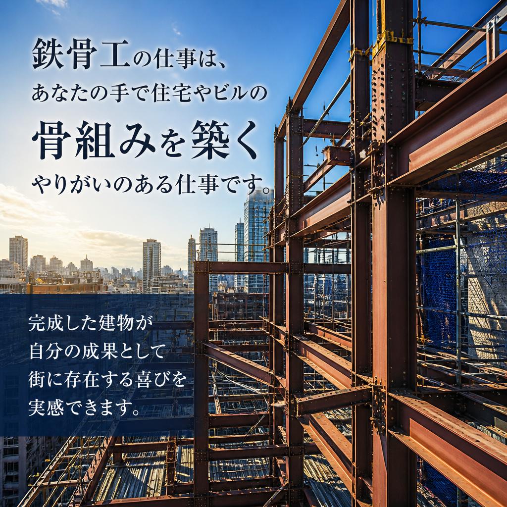 4. 鉄骨工の仕事の魅力