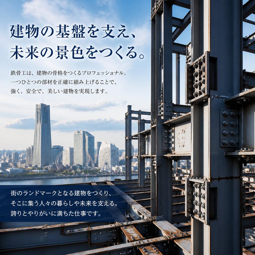 鉄骨工の魅力
