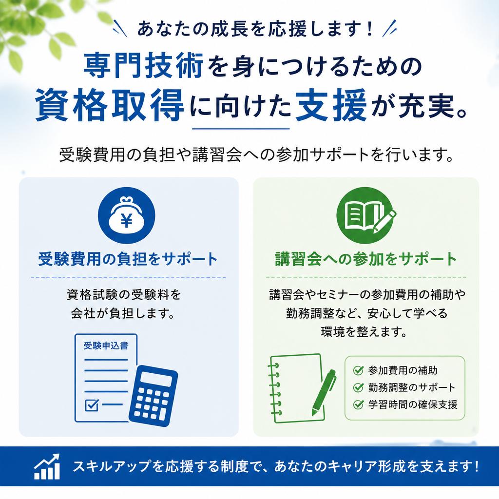 資格取得支援制度