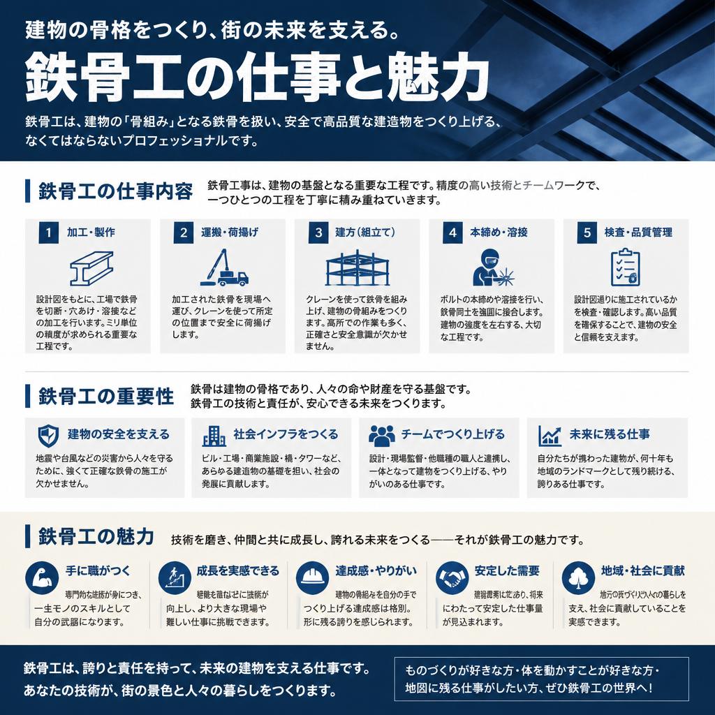 2. 鉄骨工とは
