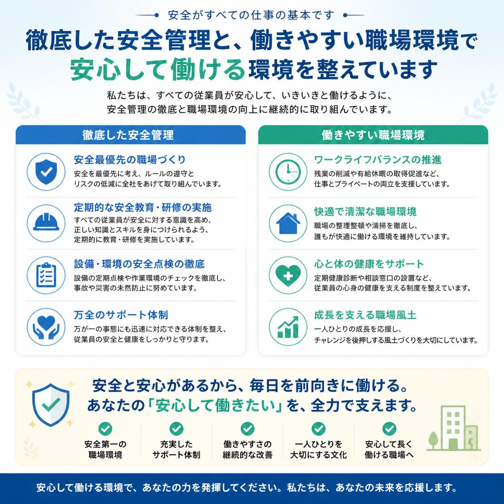 5. 安全と安心の職場環境