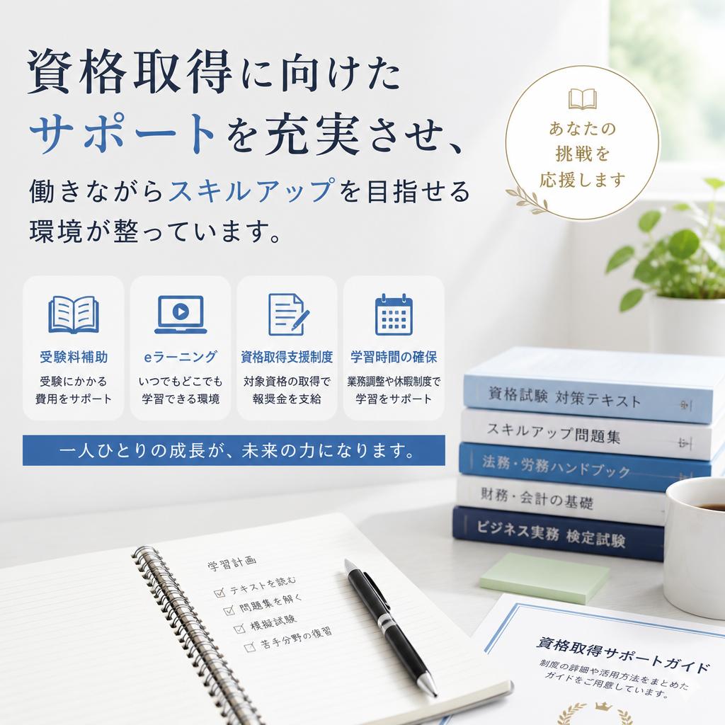 安心のサポート体制
