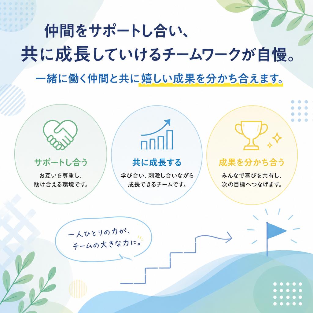 社員同士の強い絆
