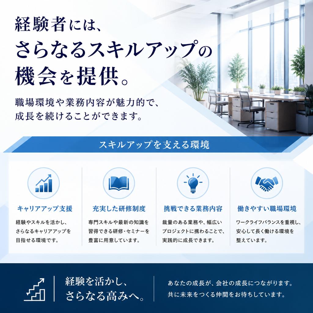 経験者のスキルアップ