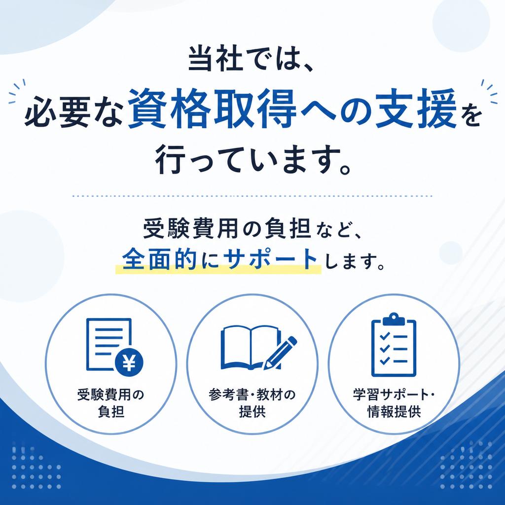 資格取得支援
