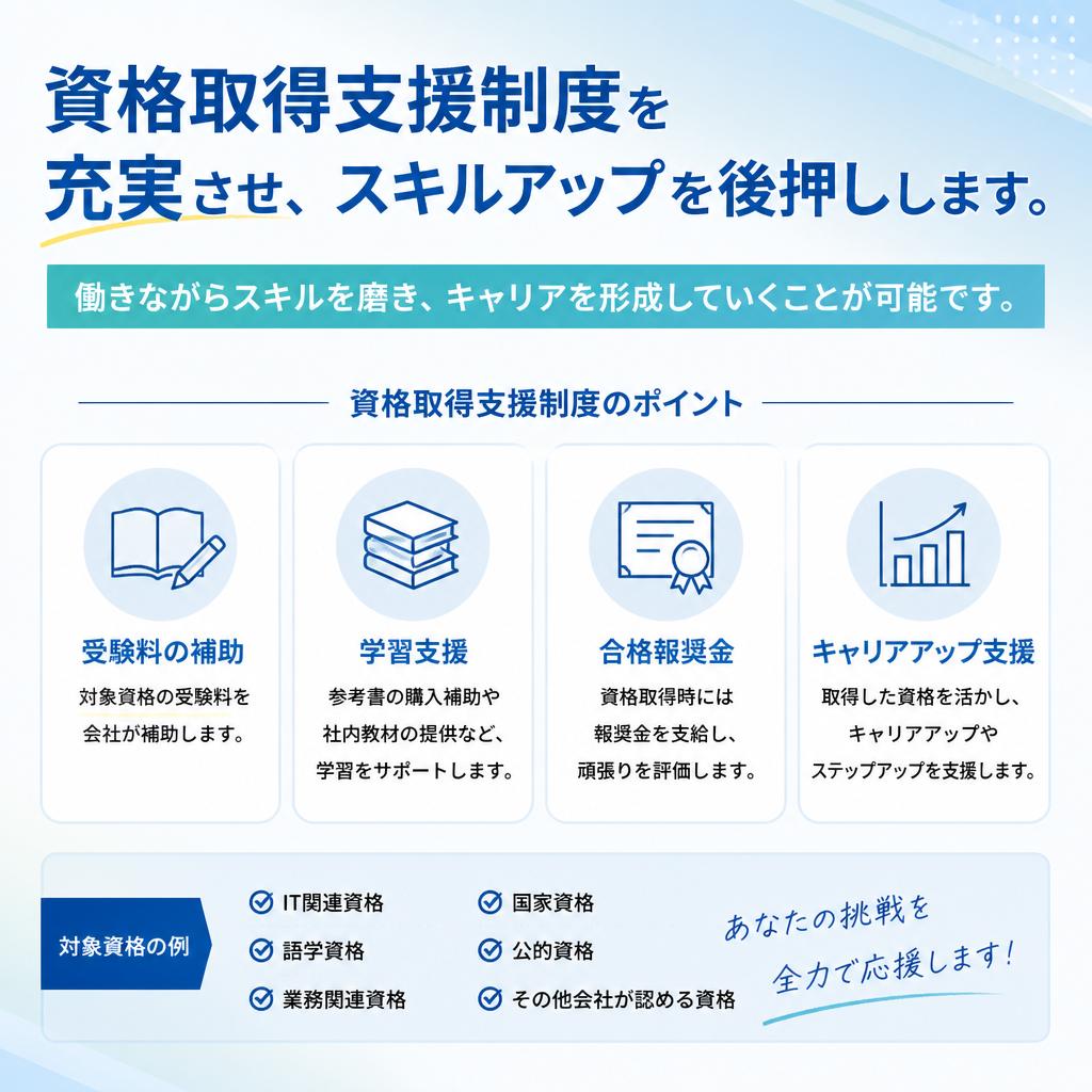 安心のサポート体制