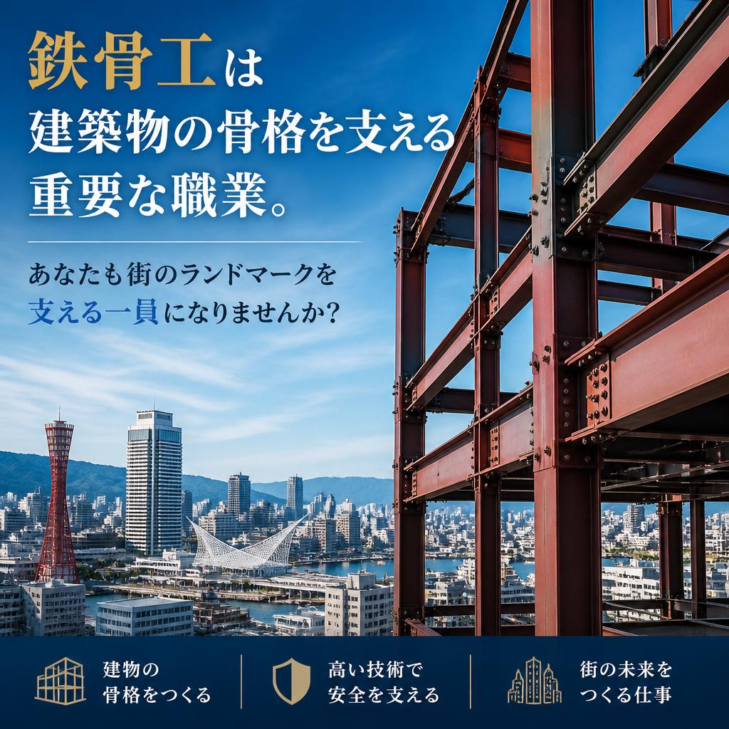 プロとして成長できる理由 - 鉄骨工の重要性