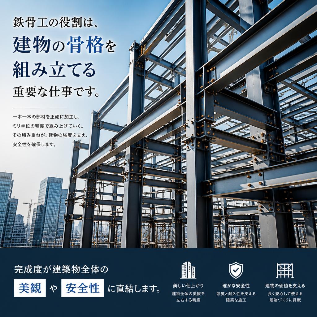 鉄骨工の仕事とは？