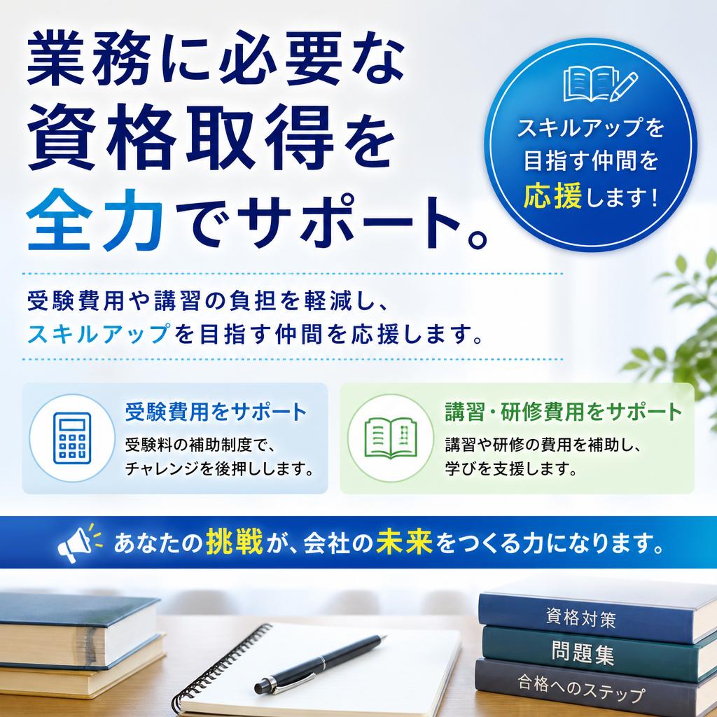 資格取得支援制度