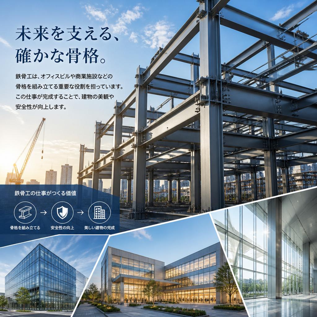 2. 鉄骨工の仕事とは？