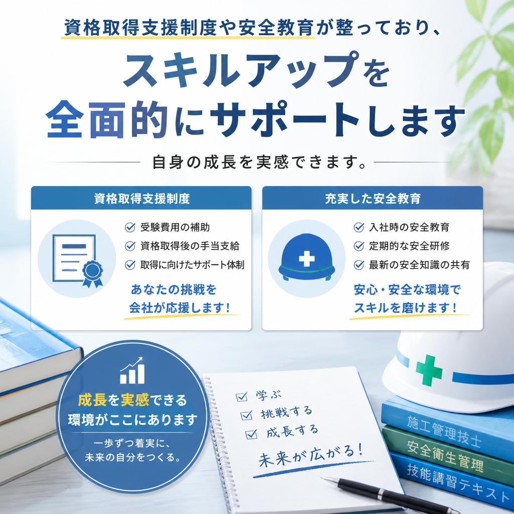 5. 充実の教育サポート