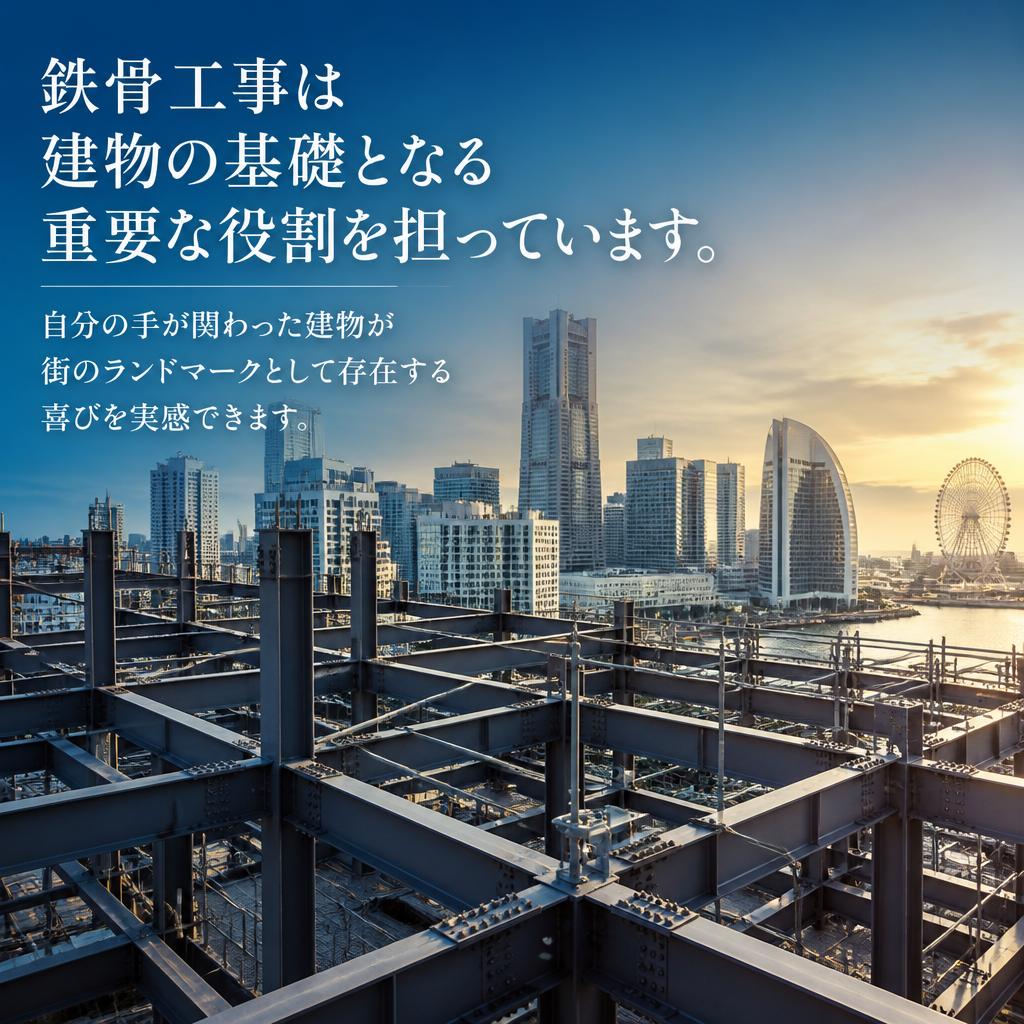 2. 鉄骨工の魅力
