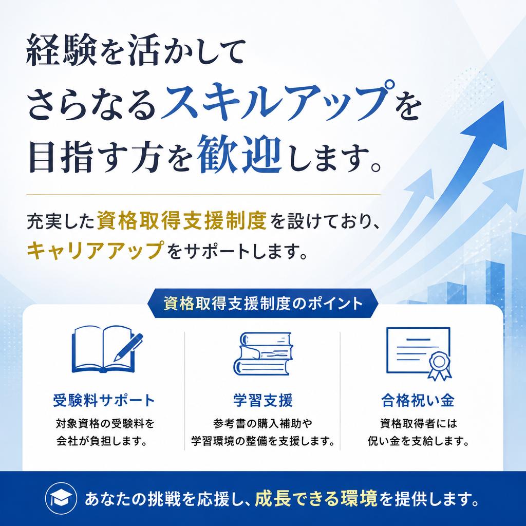 経験者の方へ新たなチャンス