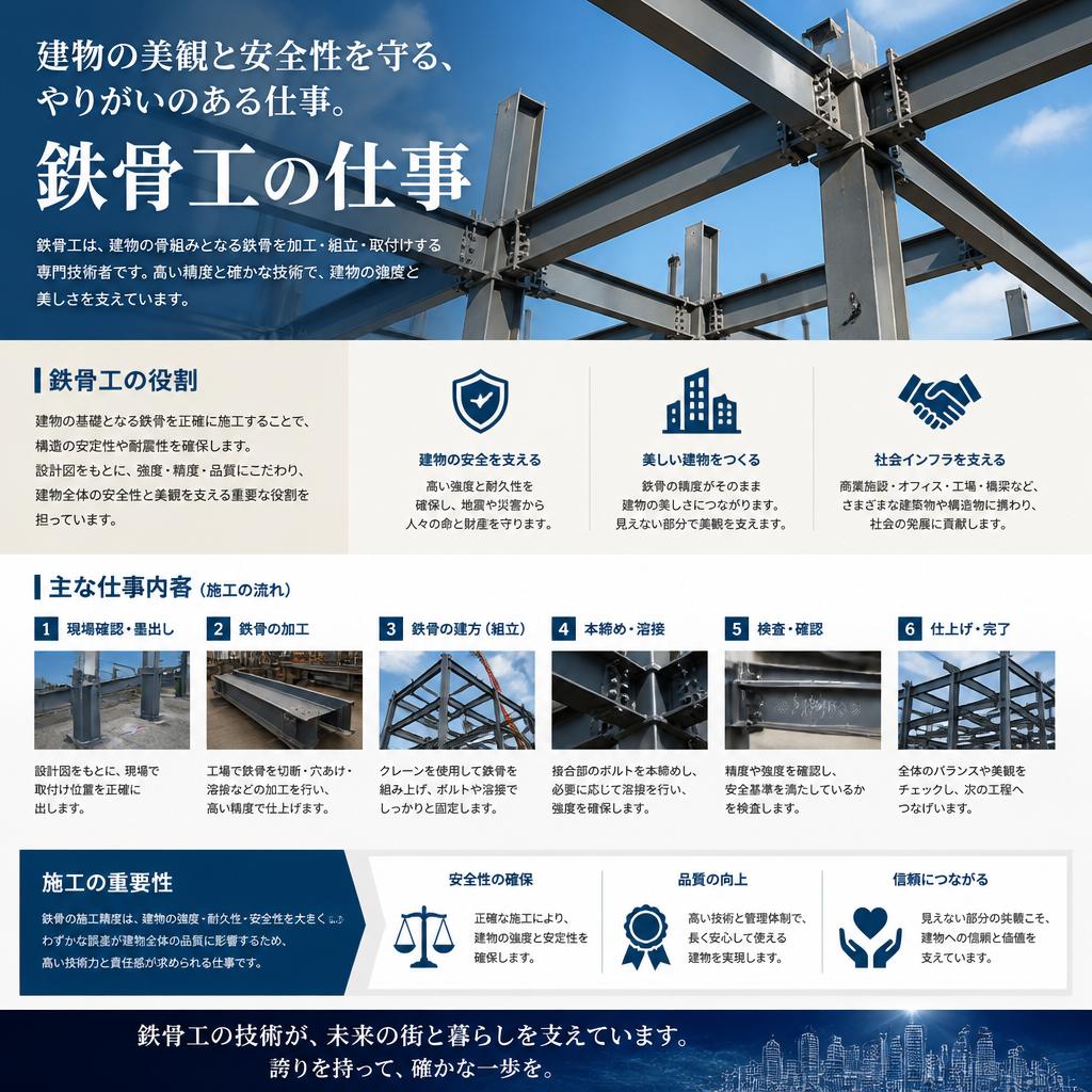 鉄骨工とは？