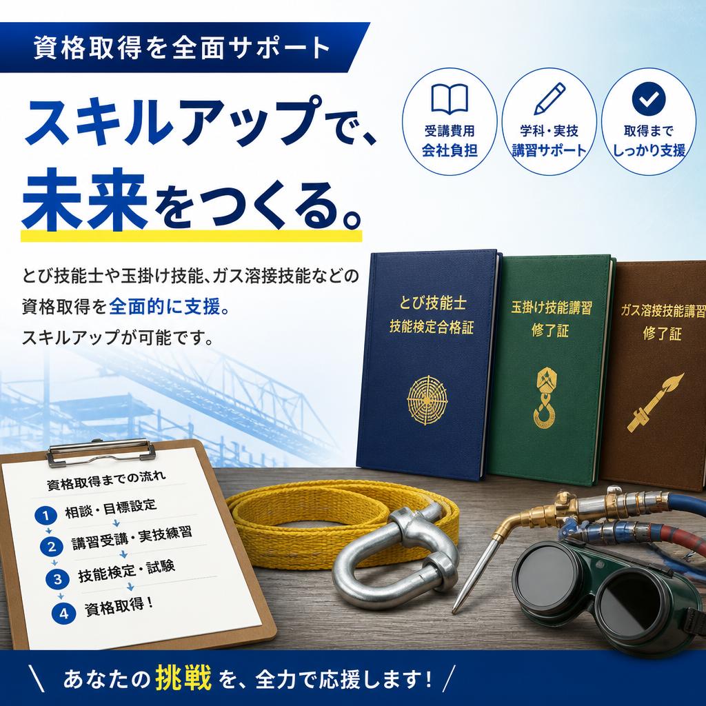 豊富な資格取得支援制度